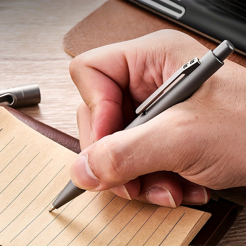 Titanium Ballpoint Pen, Everyday Carry Writing Pen